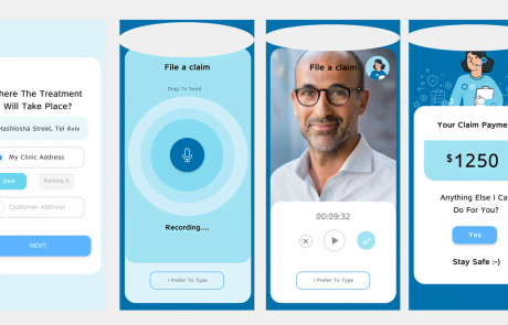 micro insurance application design sketch