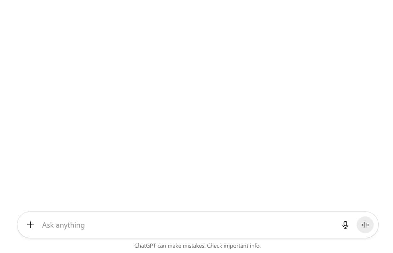 דוגמא לממשק צ'ט